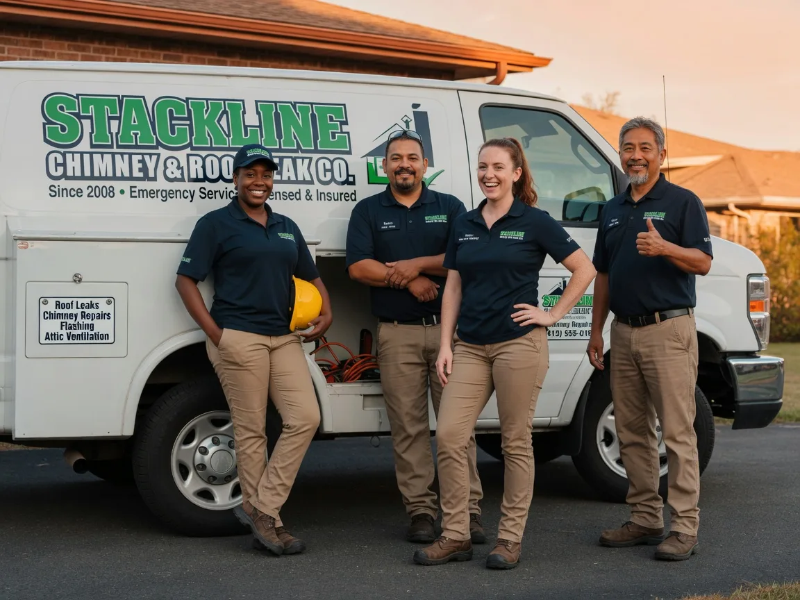 Chimney flashing repair company in Bellflower, MO